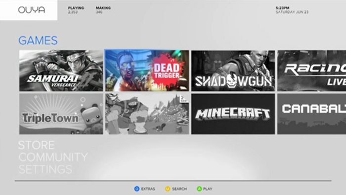 OUYA: Ben 104 giochi disponibili al lancio