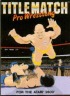 Cover Title Match Pro Wrestling - Atari 2600