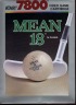 Cover Mean 18 Golf - Atari 7800