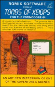 Cover Tombs of Xeiops